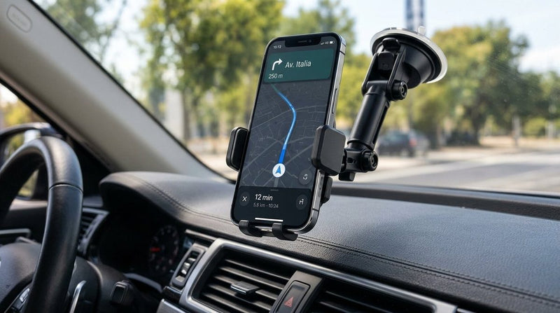 Soporte de celular para auto con ventosa