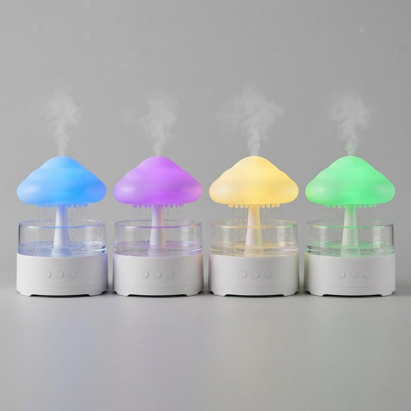 Humidificador nube con parlante bluetooth