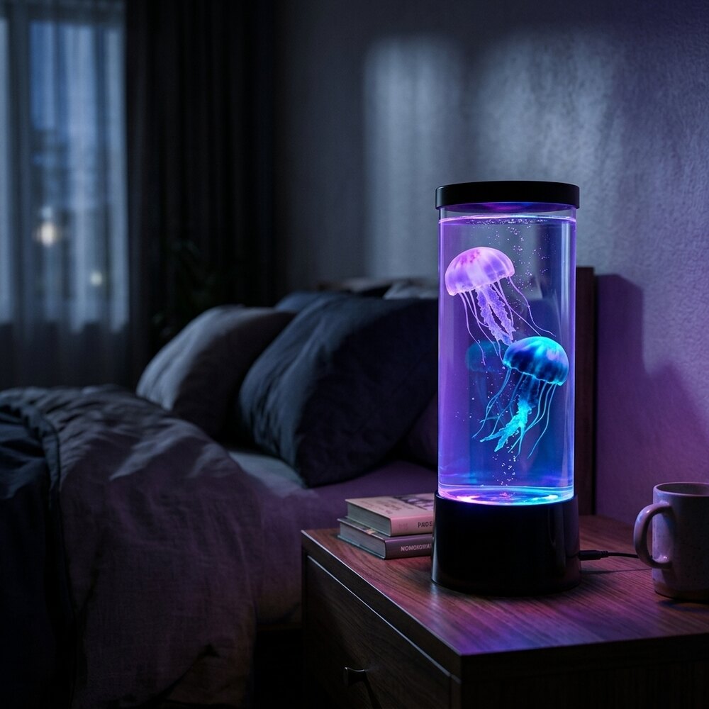 Lámpara medusa decorativa LED