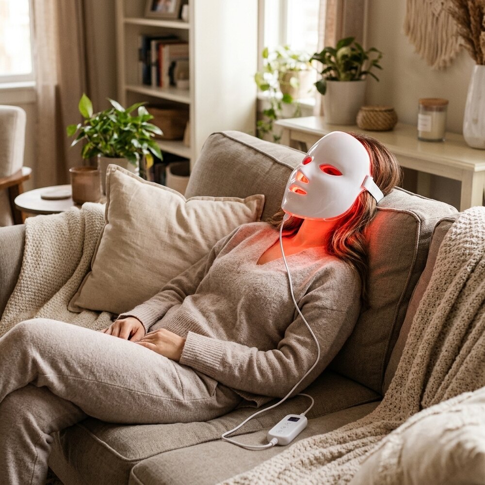 Máscara LED facial