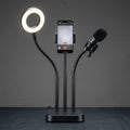 Aro de luz 3 en 1 con soporte