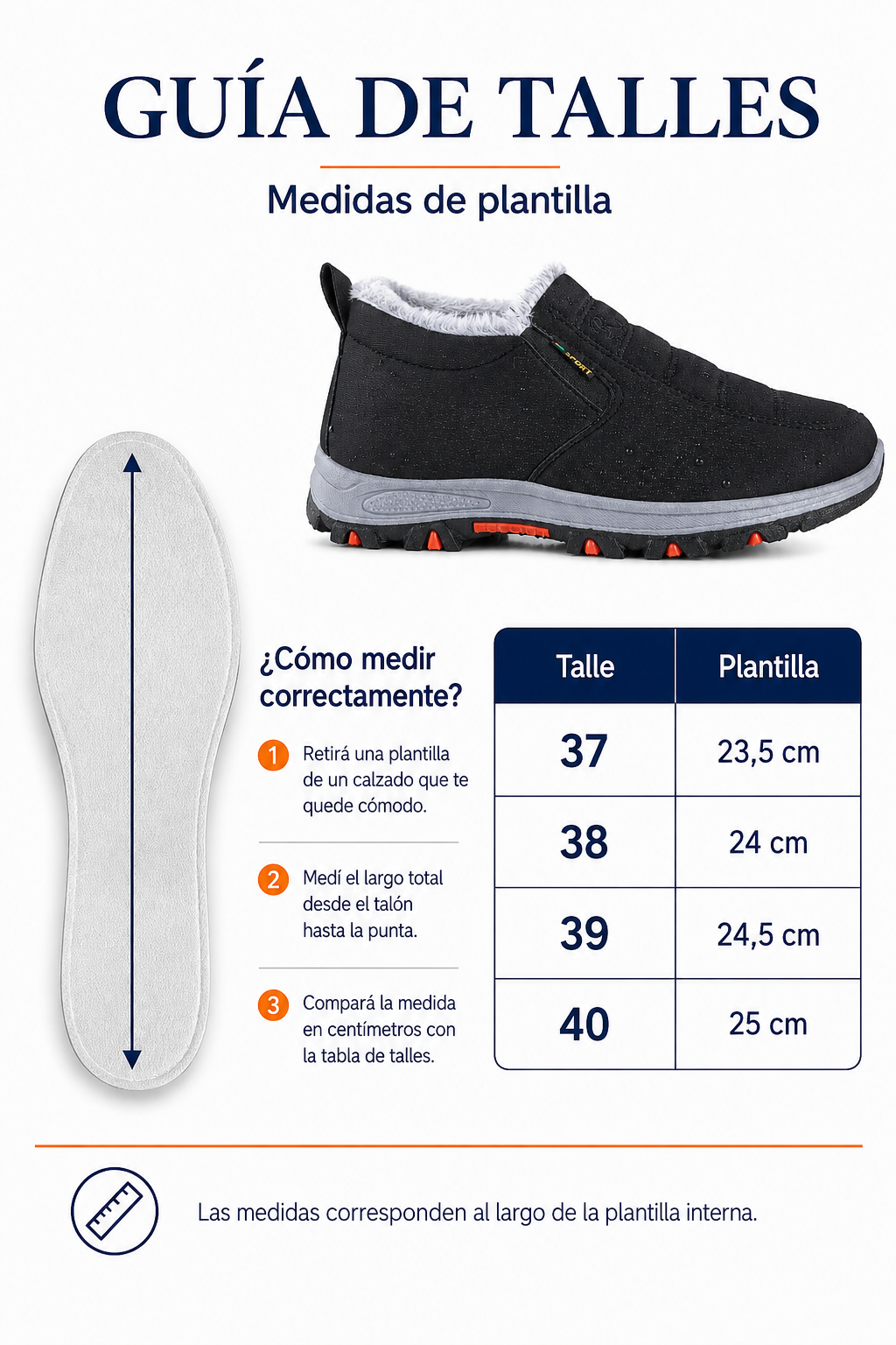 Championes Impermables (37-40)