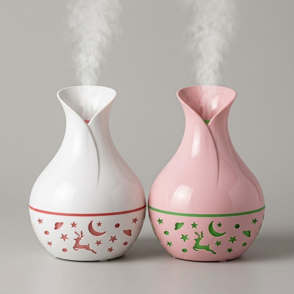 Humidificador florero difusor de aromas