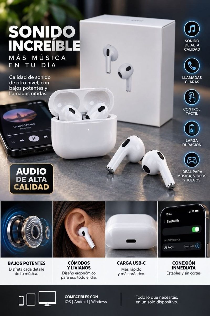 Audífonos Pods 3
