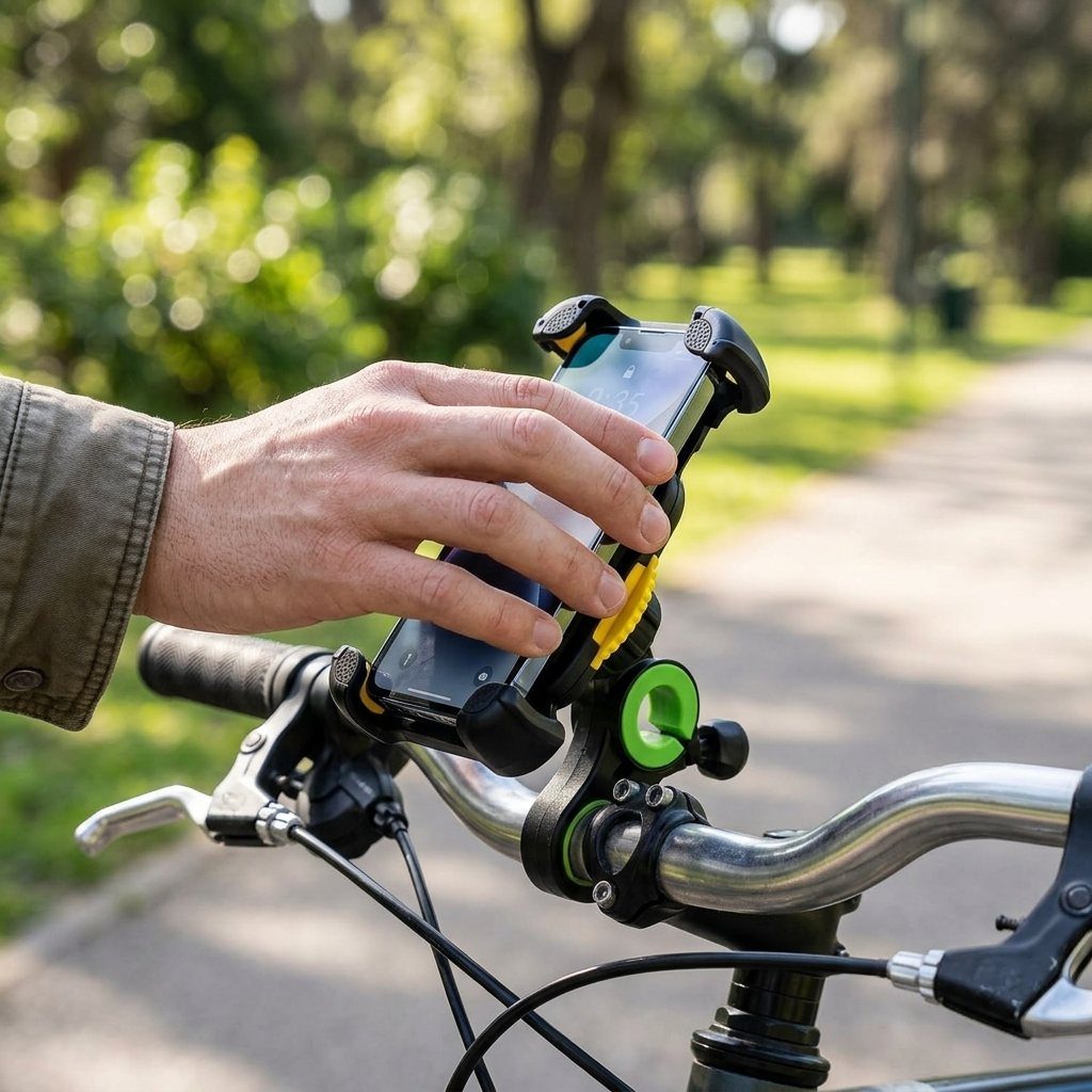 Porta celular moto/bici con garra