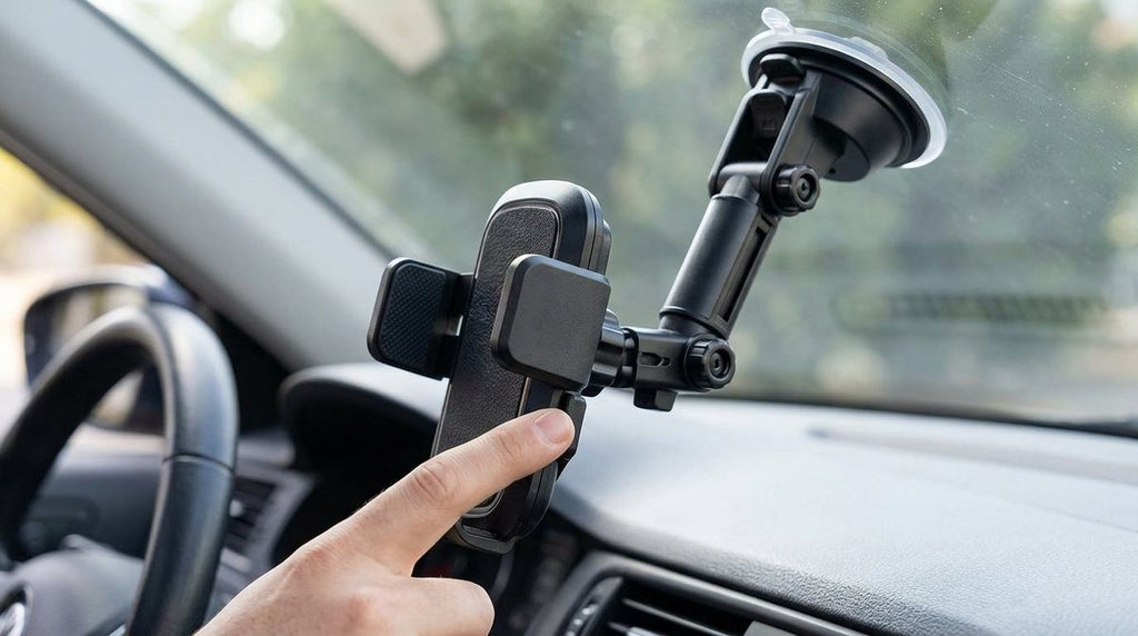 Soporte de celular para auto con ventosa