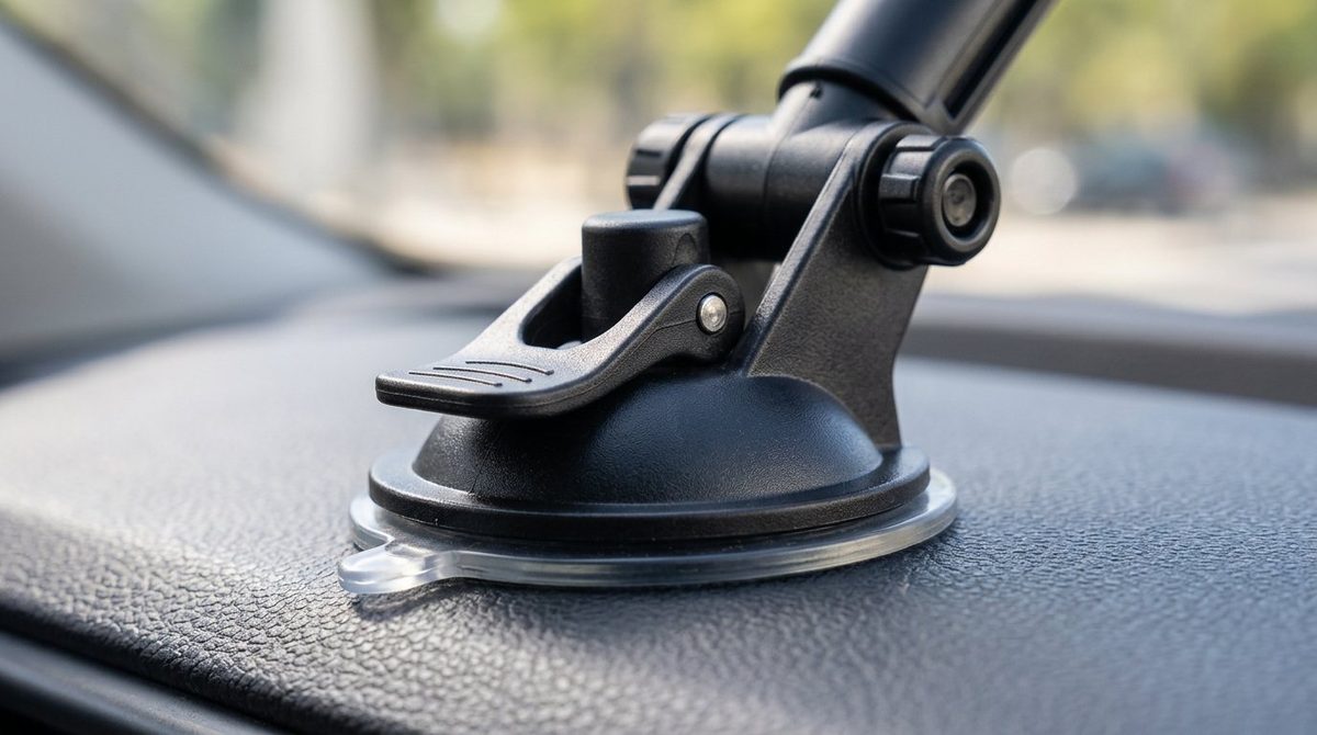 Soporte de celular para auto con ventosa